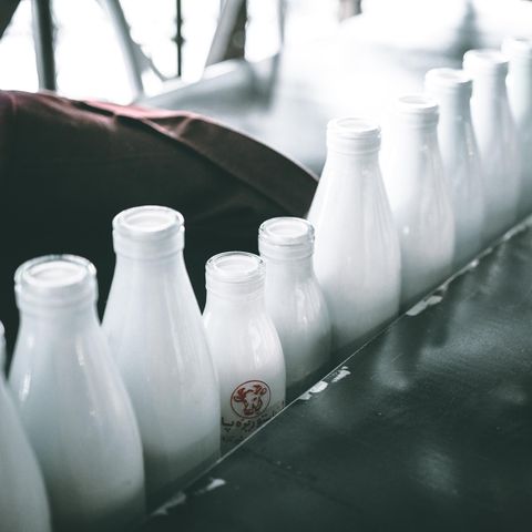 Milchflaschen