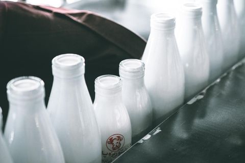 Milchflaschen
