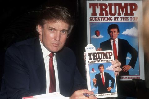 Der heutige US-Präsident Donald Trump 1990