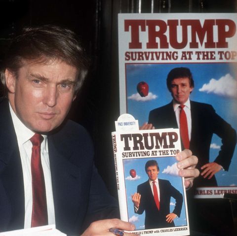Der heutige US-Präsident Donald Trump 1990