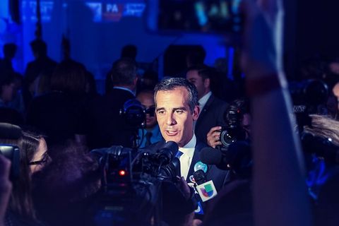 Los Angeles Bürgermeister Eric Garcetti