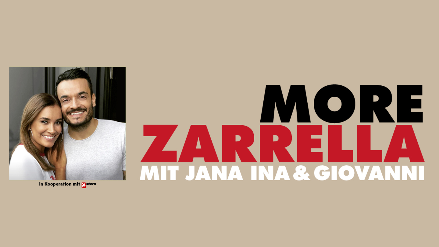 Der neue Podcast "More Zarrella" von Jana Ina und Giovanni Zarrella erscheint immer am Mittwoch