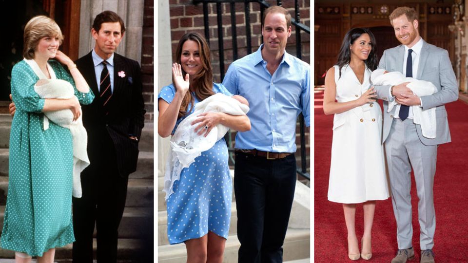 Herzogin Meghan und Prinz Harry präsentieren Baby Sussex