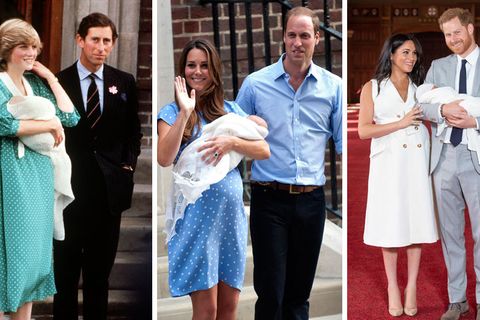 Herzogin Meghan und Prinz Harry präsentieren Baby Sussex