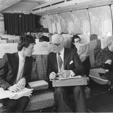 Im Großraumflugzeug: 1981 führte British Airways in der Boeing 747 eine Klasse für Vollzahler ein, den Super Club mit einem abgetrennten Kabinenbereich zwischen der First und Economy Class