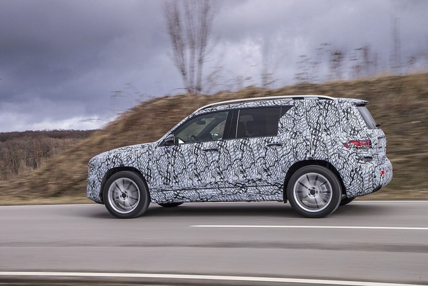 Prototypenerprobung Mercedes GLB