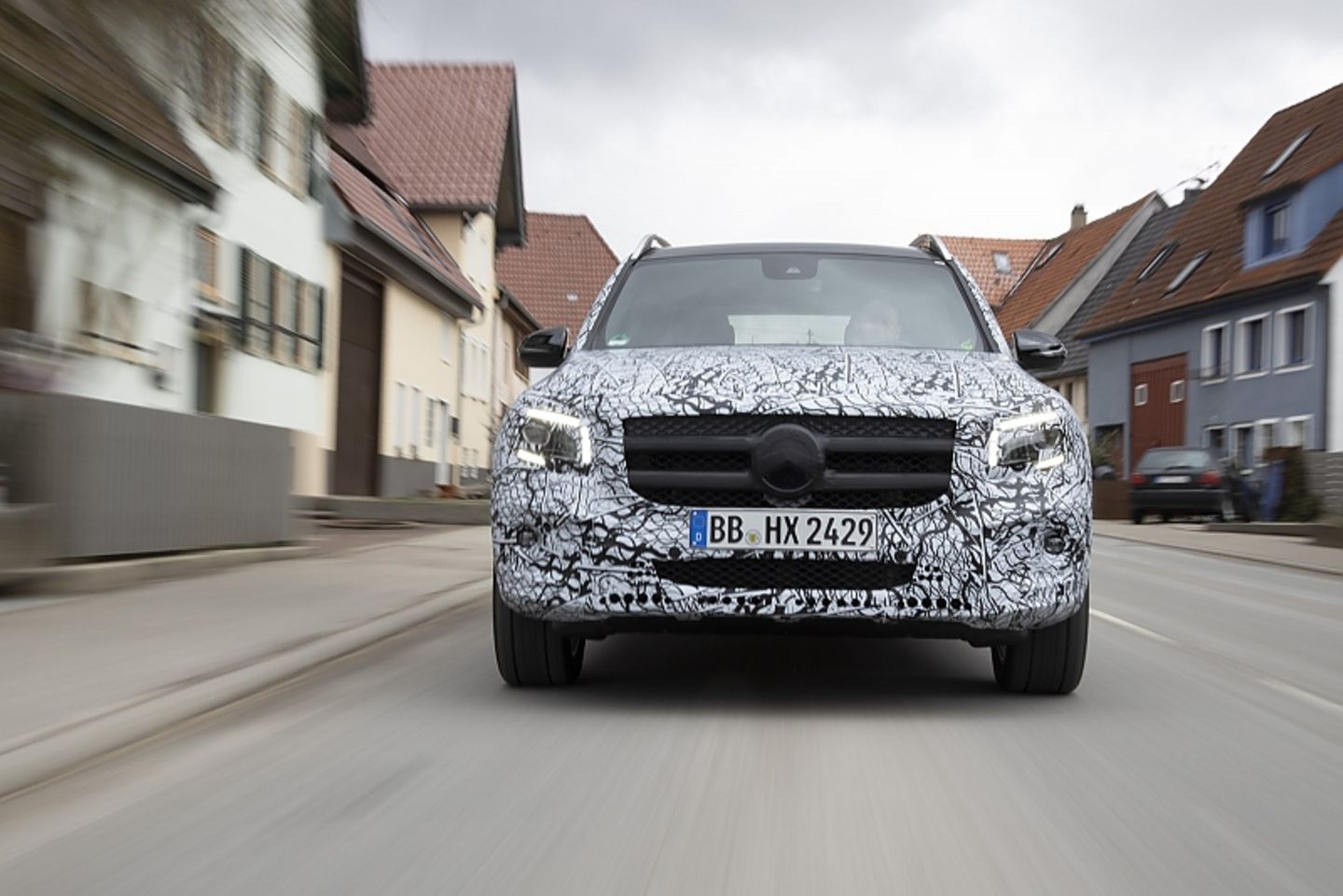 Prototypenerprobung Mercedes GLB