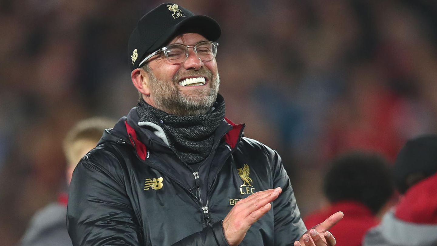 Strahlt nach dem Champions-League-Sieg gegen den FC Barcelona übers ganze Gesicht: Liverpools Trainer Jürgen Klopp