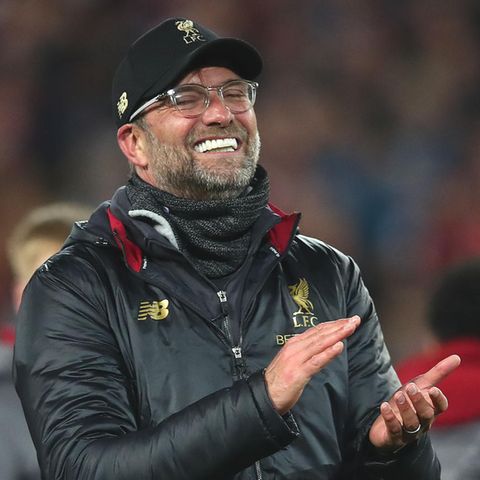 Strahlt nach dem Champions-League-Sieg gegen den FC Barcelona übers ganze Gesicht: Liverpools Trainer Jürgen Klopp
