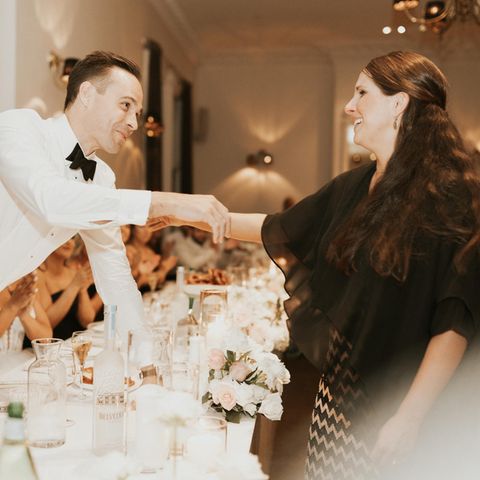 Chad und Sina auf der Hochzeit von Chad