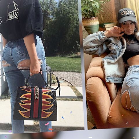 Stars mit Lochjeans : Ist das der neue Jeans-Mode-Trend für den Sommer 2019?