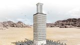 Lobende Erwähnung: Adam Fernandez, Frankreich  "Badgir" nennt sich dieses Stadtkonzept mit einem Hochhaus, das ein traditionelles Element der persischen Architektur wiederbelebt: Windtürme. Die vertikalen Kanäle nutzen die Zirkulation nicht nur zur Belüftung, sondern auch zur Stromerzeugung - je höher der Turm ist, desto stärker ist der Winddruck für die Turbinen.
