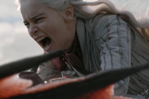 Würde sich ungefähr mit diesem Gesicht über "Game of Thrones"-Hater aufregen: Daenerys Targaryen