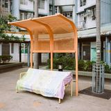 Sicher auch nicht vollends im Sinne des Erfindert, weil: Wo sitzt man nun?