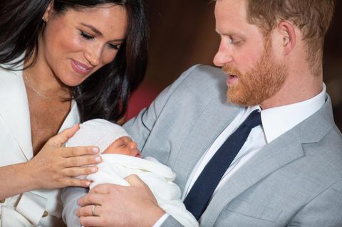 Herzogin Meghan, Prinz Harry und Archie Harrison