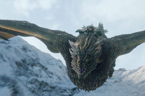 Jon auf seinem Drachen