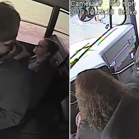 Blitzschnelle Reaktion: Heldin am Steuer: Busfahrerin rettet Schüler vor Autounfall
