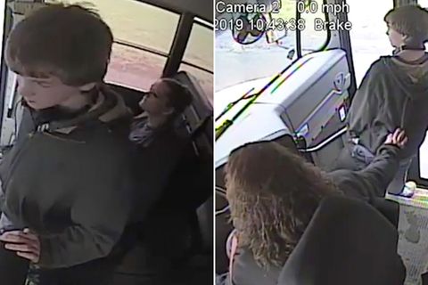 Blitzschnelle Reaktion: Heldin am Steuer: Busfahrerin rettet Schüler vor Autounfall