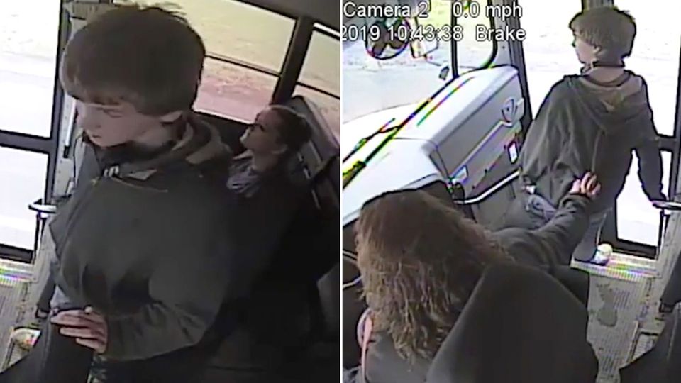 Blitzschnelle Reaktion: Heldin am Steuer: Busfahrerin rettet Schüler vor Autounfall