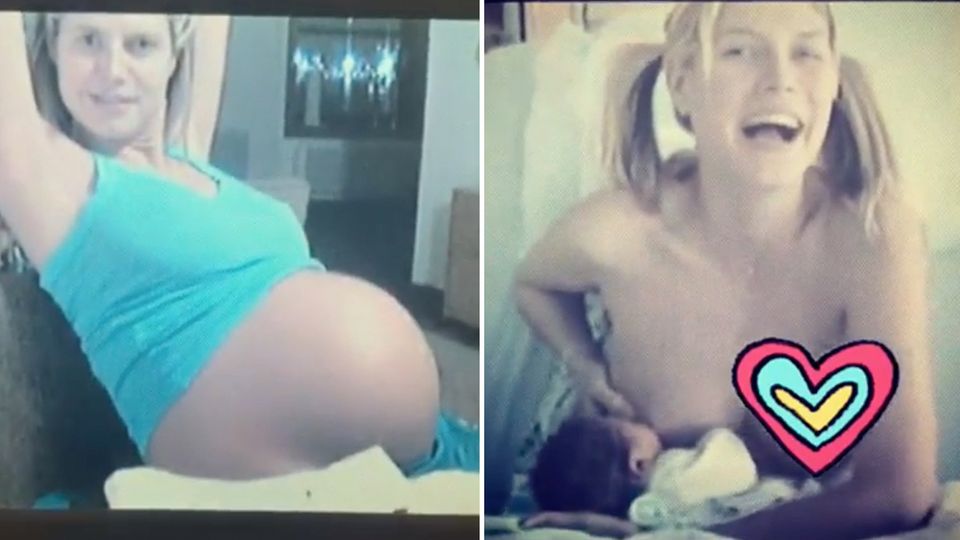 Erinnerungen zum Muttertag auf Instagram: Heidi Klum gewährt intime Einblicke mit Homevideos von ihrer Schwangerschaft