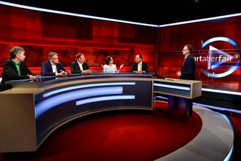 Wie viel Populismus verträgt die Politik? Über diese Frage diskutierte die Gäste bei "Hart aber fair"