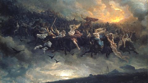 Abbildung der nordischen Mythologie