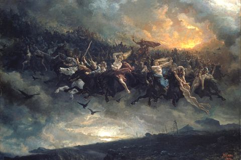 Abbildung der nordischen Mythologie