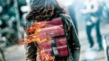 Mode aus Feuerwehrschläuchen