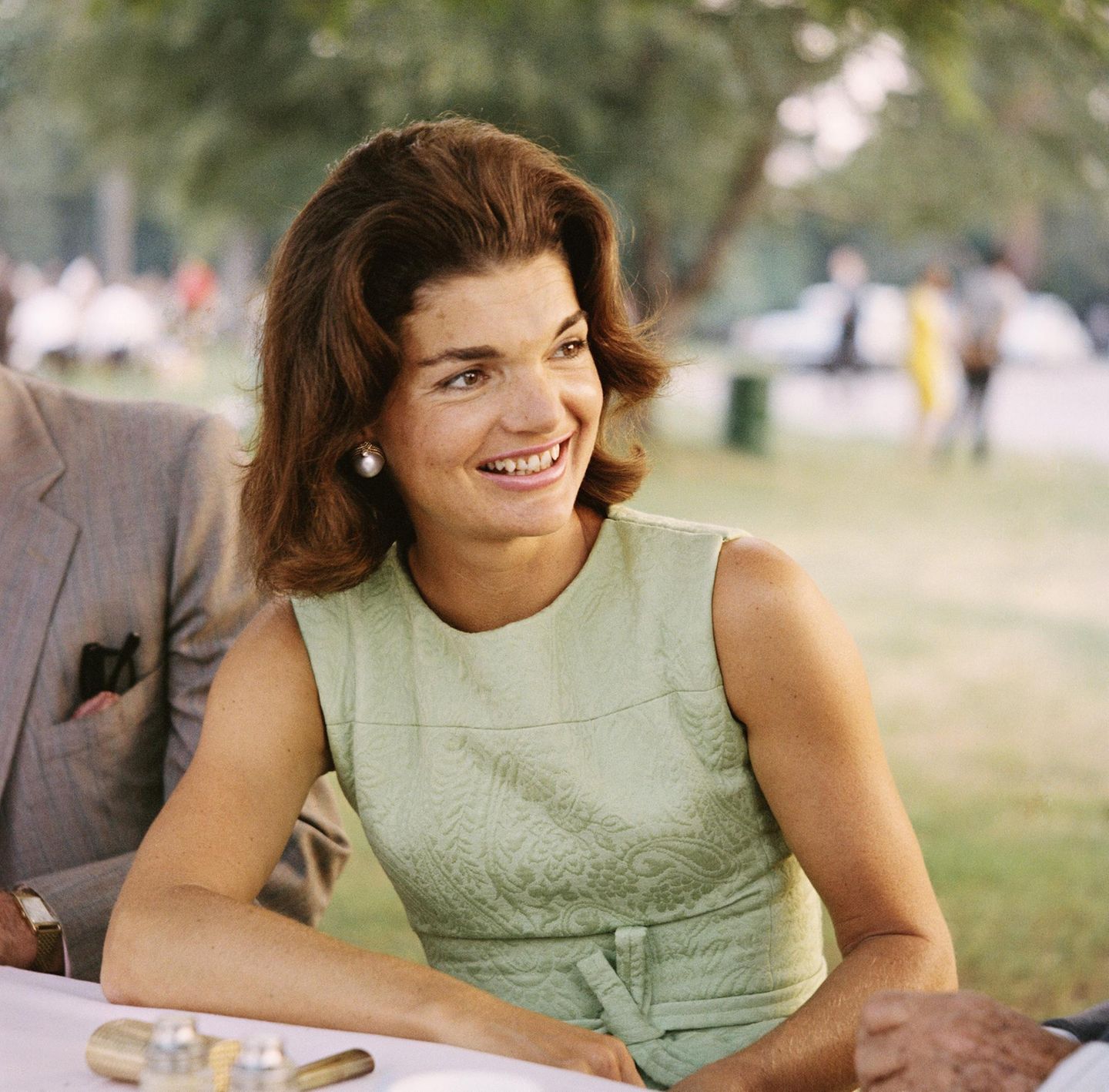 Jackie Kennedy in Pastel