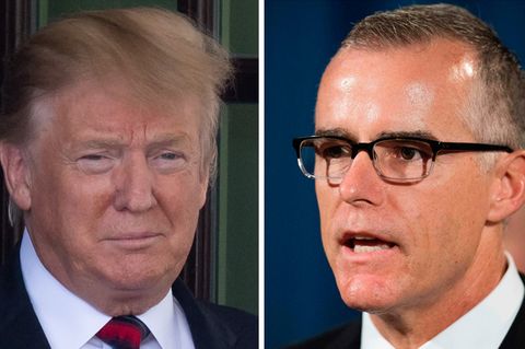 Donald Trump Andrew McCabe