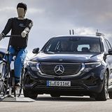 Fahrradfahrer werden auch im toten Winkel erkannt