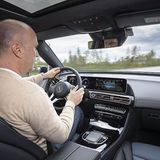 Der Mercedes EQC 400 4Matic lässt sich entspannt fahren