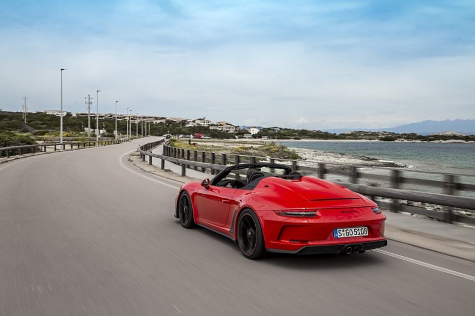 Vom Porsche 911 Speedster werden nur 1.948 Exemplare gebaut