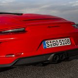 Das Heck lenkt aktiv mit