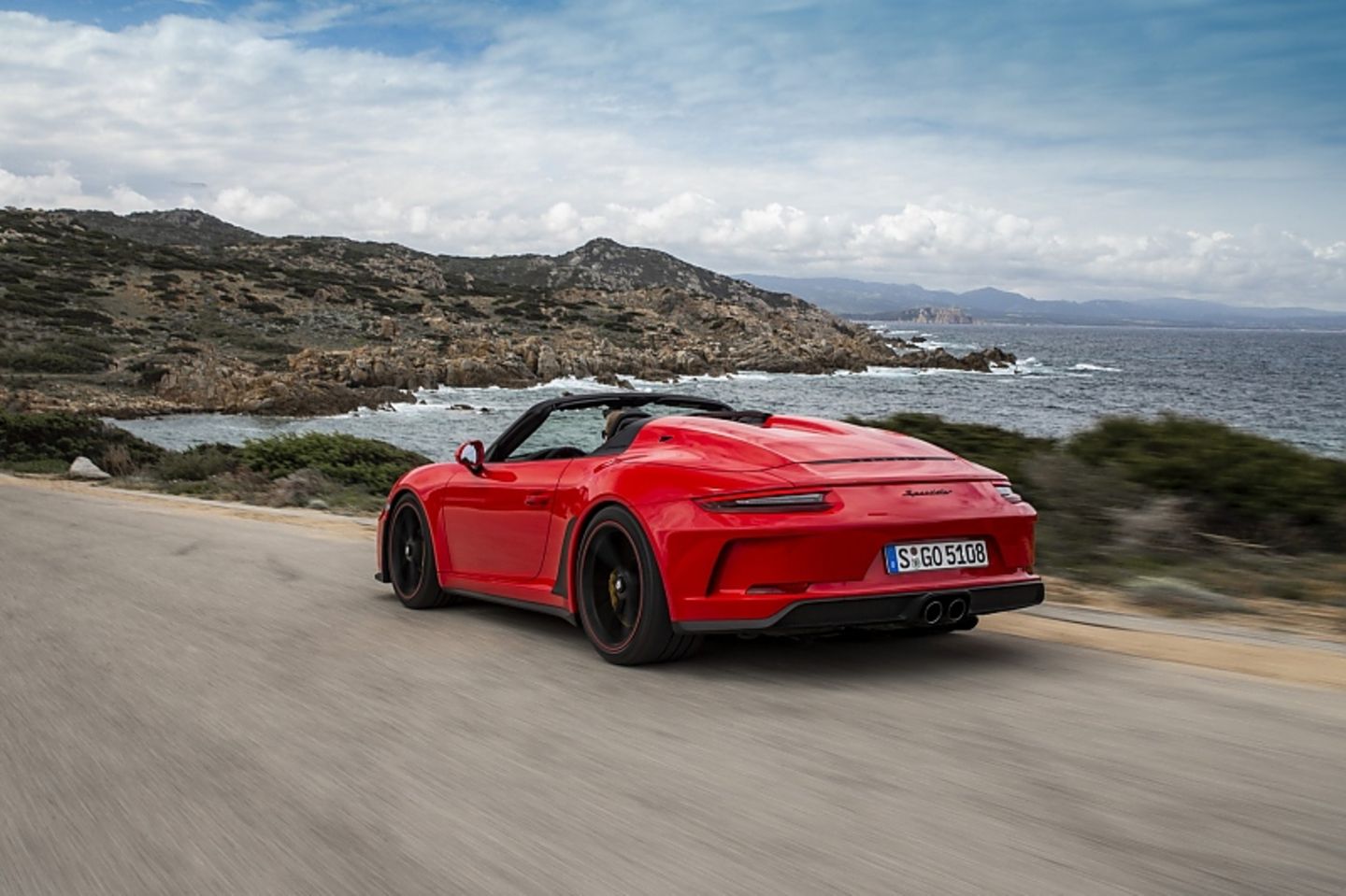Der Porsche 911 Speedster rollt auf 20 Zoll Walzen