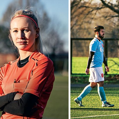 Gewalt im Amateurfußball: Porträt einer Schiedsrichterin