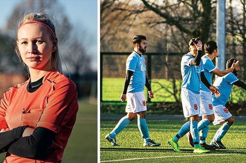 Gewalt im Amateurfußball: Porträt einer Schiedsrichterin