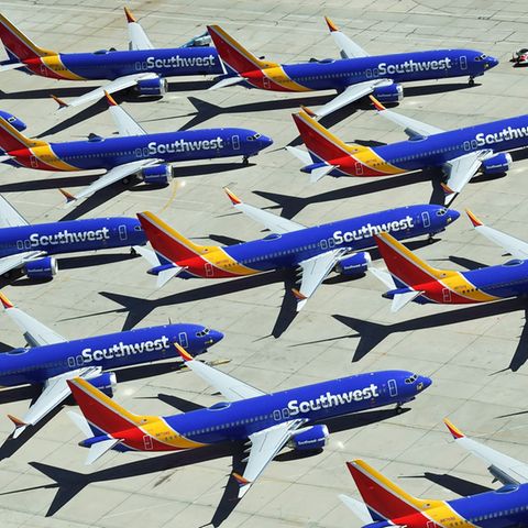 Diese Maschinen vom Typ Boeing 737 MAX 8 sind vom Flugverbot betroffen