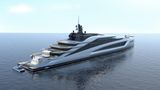 Die 8000 Tonnen große Yacht schafft auf Anhieb den Sprung in die Top 20 der längsten Motoryachten