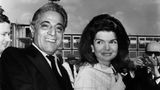 Jackie mit Aristoteles Onassis