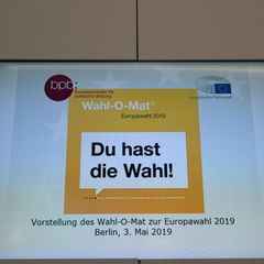Der Wahl-O-Mat soll für die Europawahl bei der Entscheidungsfindung helfen