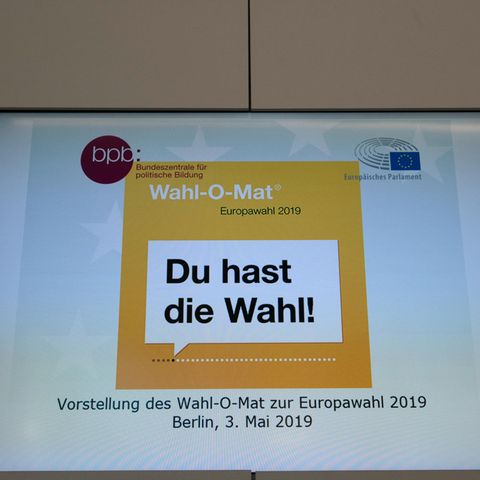 Der Wahl-O-Mat soll für die Europawahl bei der Entscheidungsfindung helfen