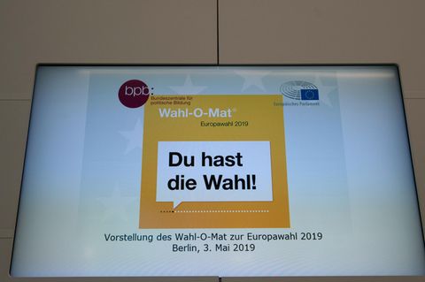 Der Wahl-O-Mat soll für die Europawahl bei der Entscheidungsfindung helfen