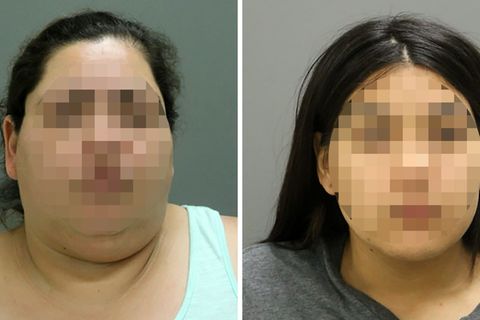 Diese 46-Jährige (l.) und ihre 24 Jahre Tochter wurden nach dem Tod einer Schwangeren in Chicago festgenommen