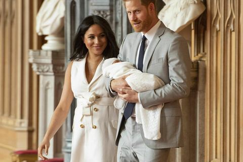 Meghan und Prinz Harry mit dem kleinen Archie