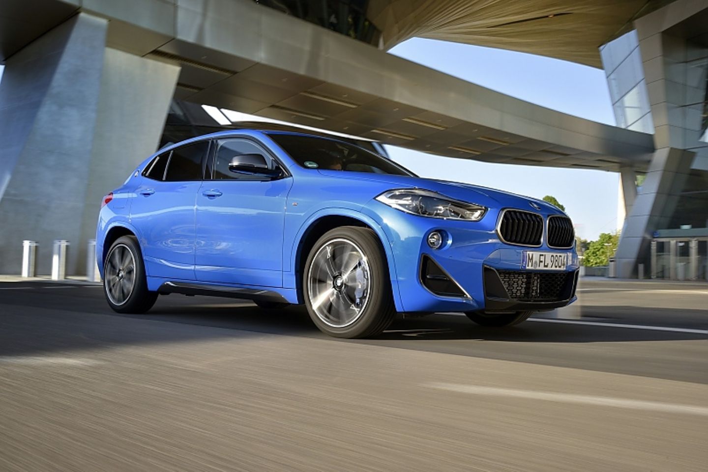 Der BMW X2 M35i ist 4,36 Meter lang