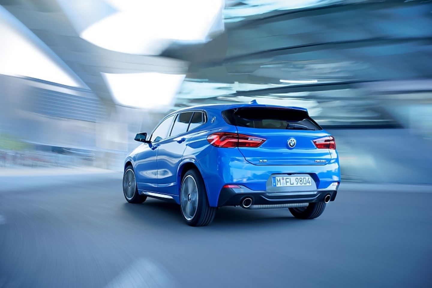 Optisch trägt der BMW X2 M35i nicht dick auf
