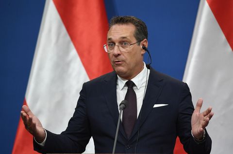 Österreichs Vizekanzler und FPÖ-Chef Strache ist massiv ins Zwielicht geraten.