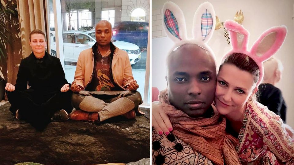 Die Prinzessin und der Shamane: Märtha von Norwegens neuer Freund ist ein Meditationsguru.
