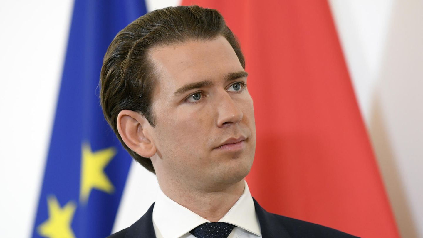 Der österreichische Bundeskanzler Christian Kurz